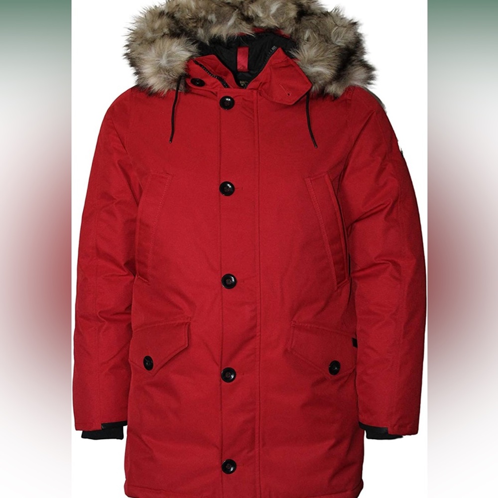 Polo Ralph Lauren Men's Long Winter Down Hooded Parka